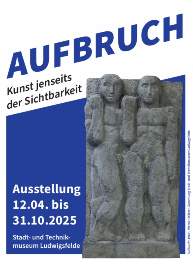Ausstellungsplakat "Aufbruch" Stadt- und Technikmuseum Ludwigsfelde