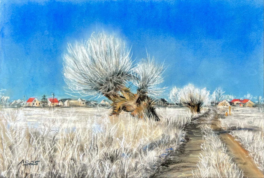 Bild Weg nach Ahrensdorf 1992
