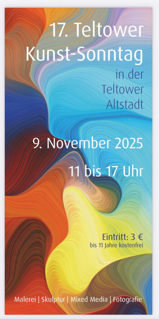 Flyer_Teltower Kunst-Sonntag2025