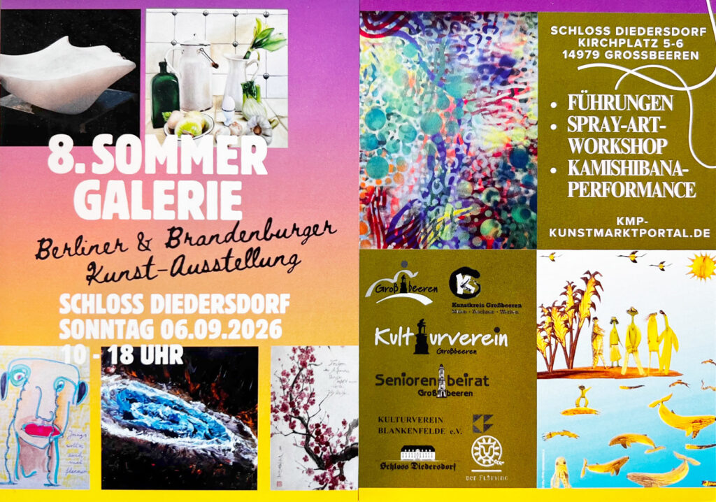 Ausstellungsplakat Didersdorf 2026
